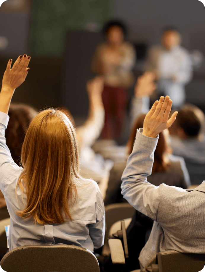 Listen, learn, and improve with attendees' feedback!