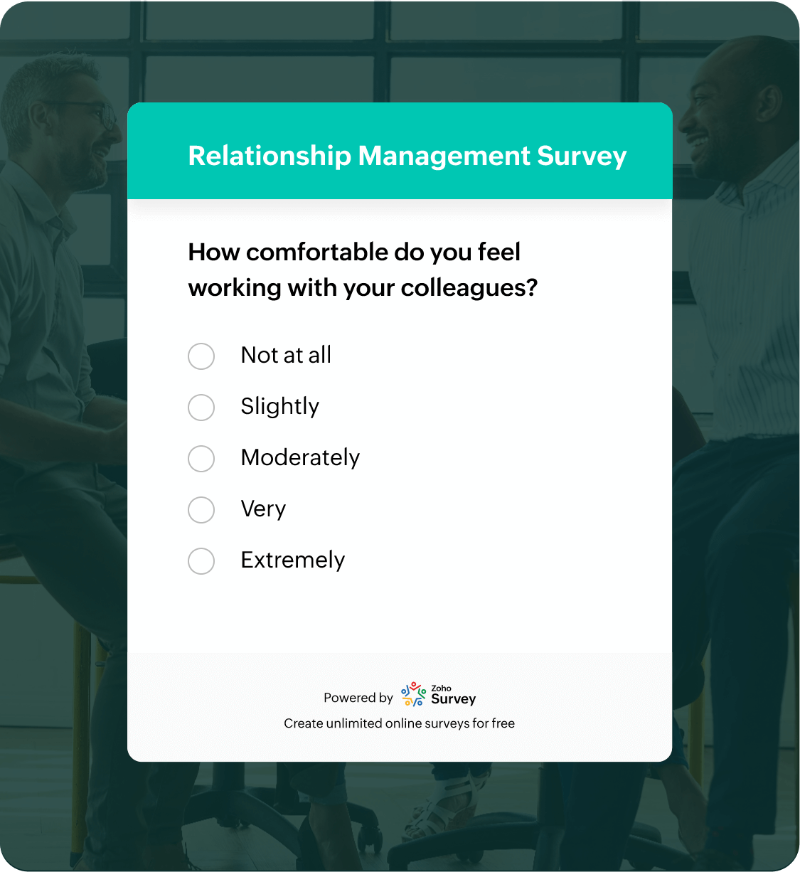 Relationship management survey questionnaire template
