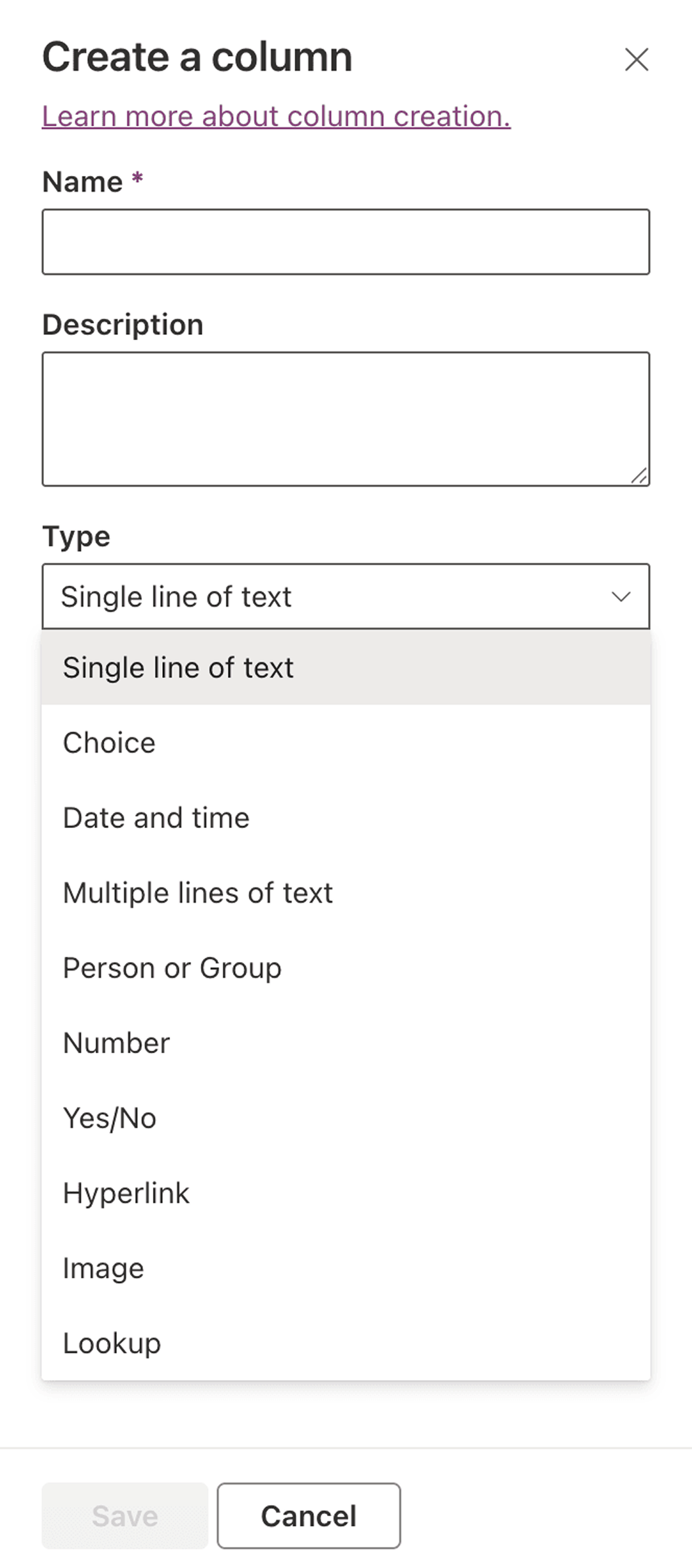 Limited data types