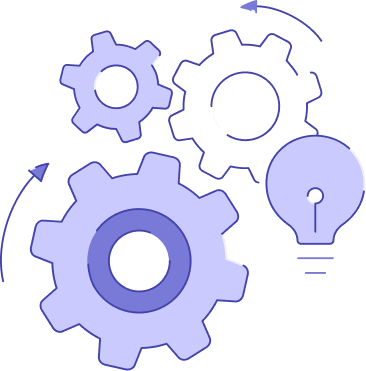 Operations and project teams — workflow illustration