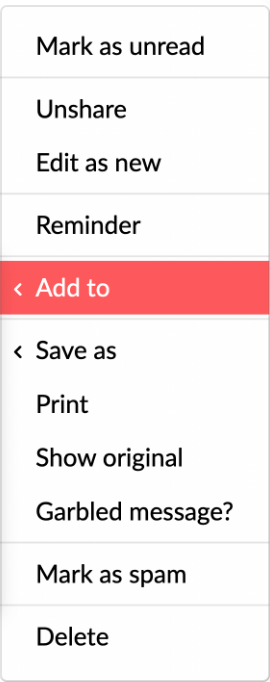One task, multiple ways to add