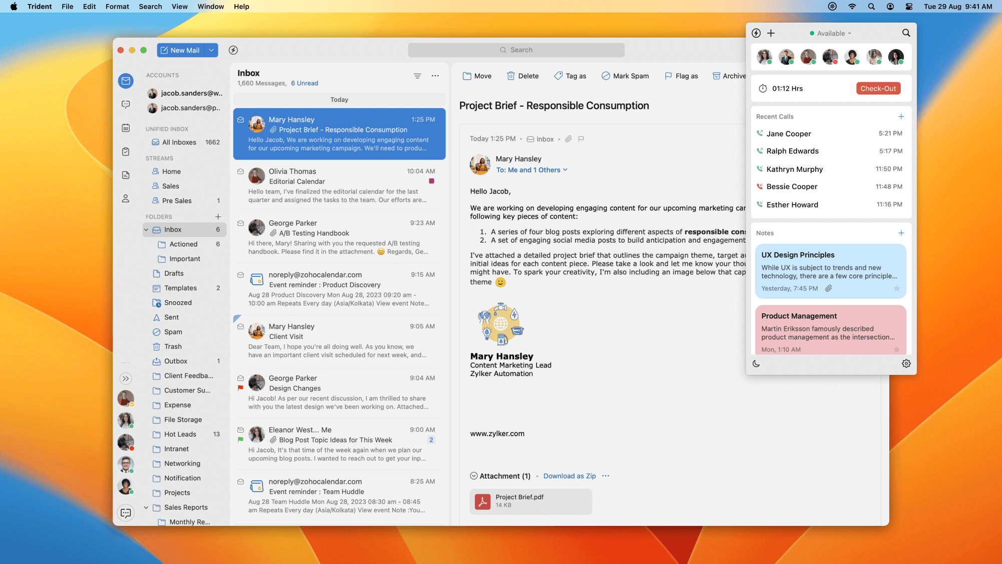 Streamlined communication