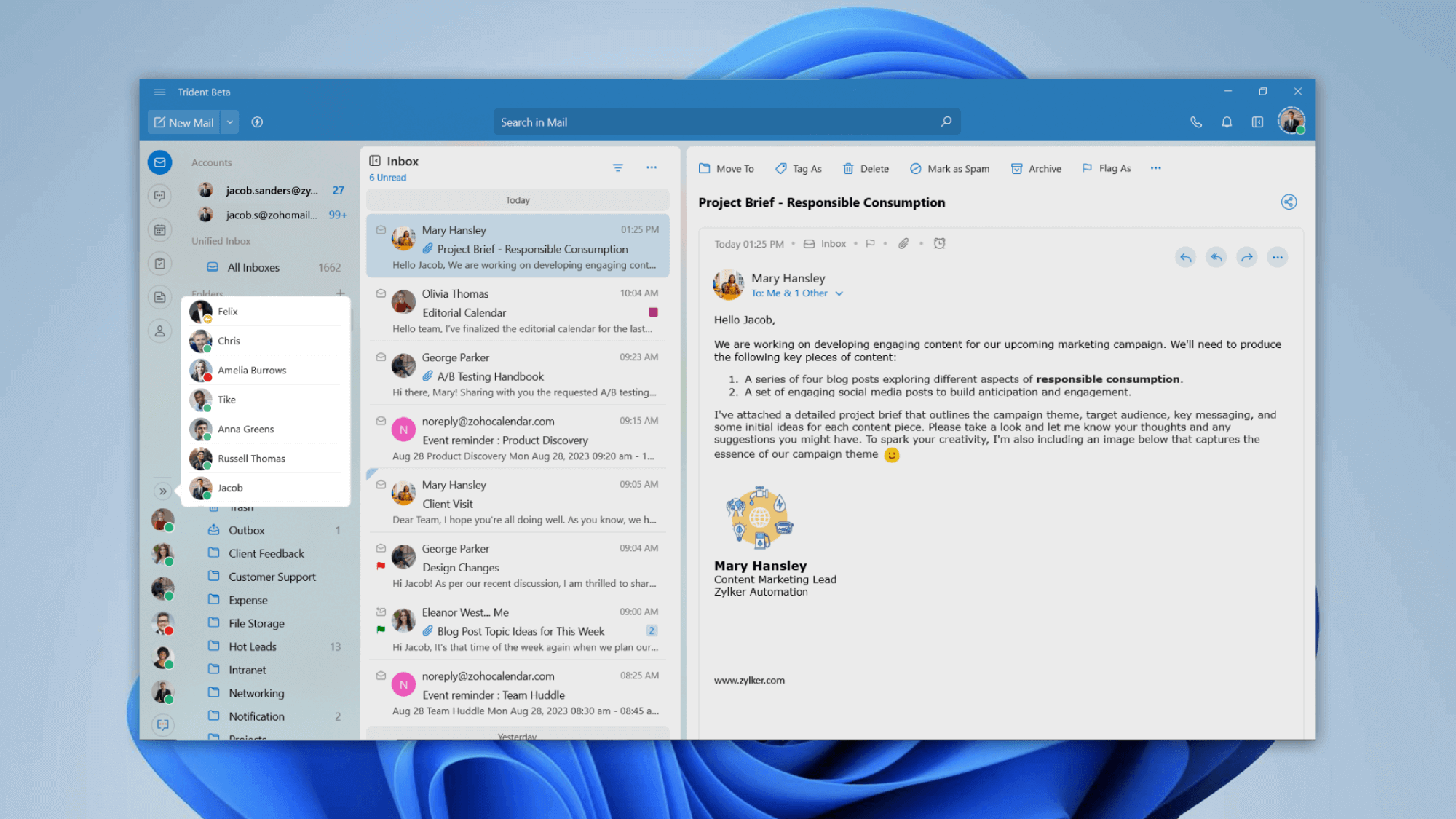 Streamlined communication