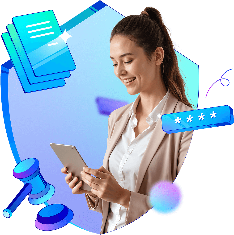 Zoho Vault Security Compliance illustration