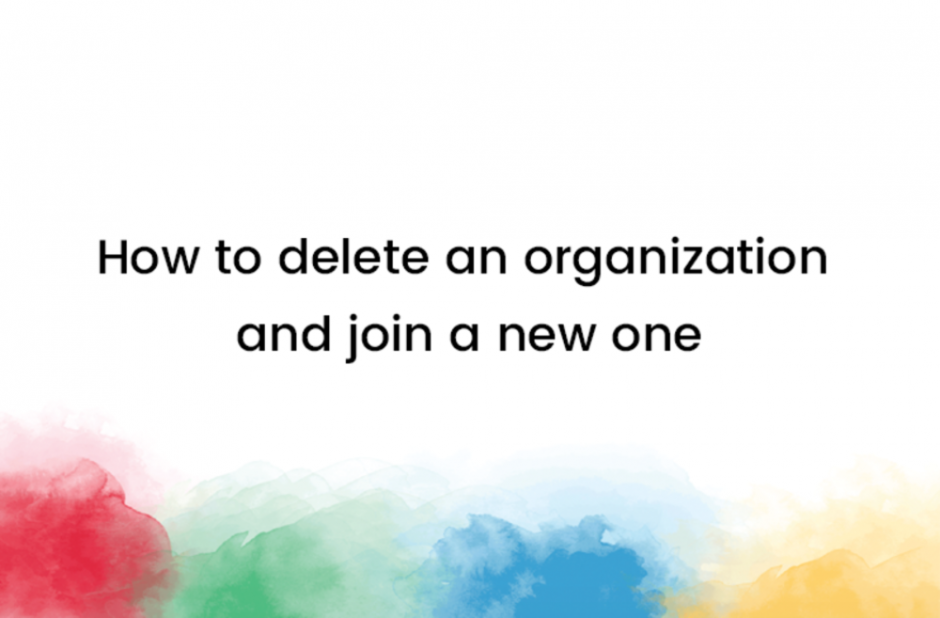 delete zoho org
