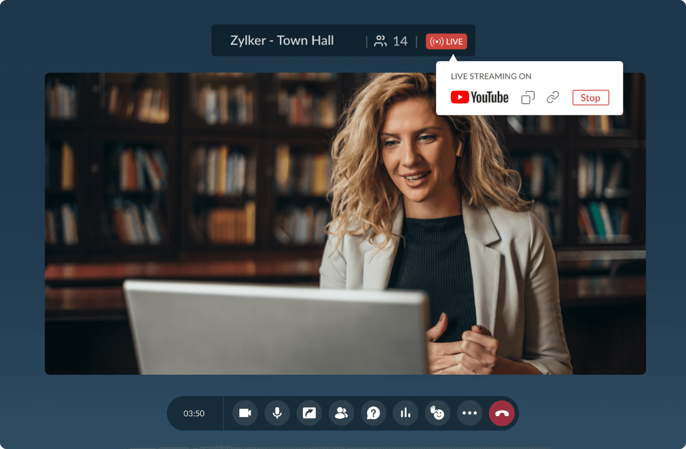 Live-Webinar – Zoho Webinar