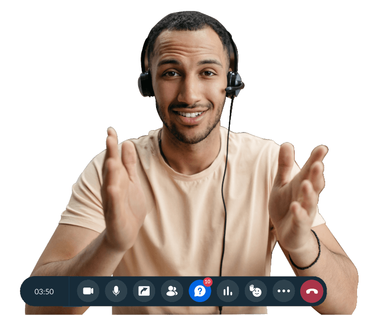 virtual background for webinars image