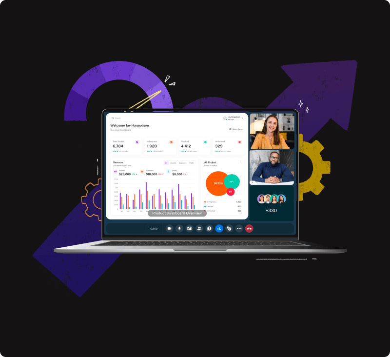 virtual conference - Zoho Webinar
