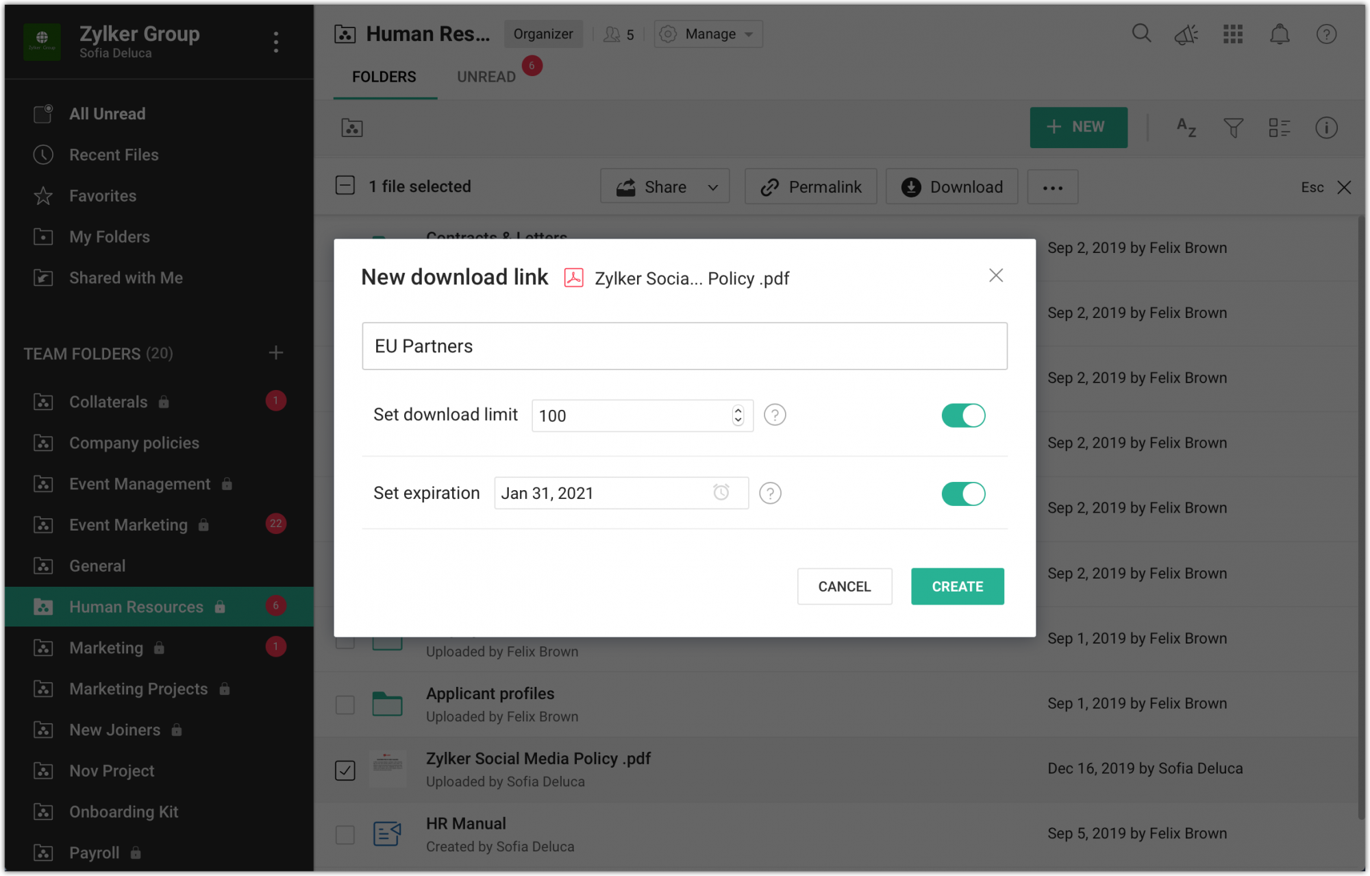 Direct Download links