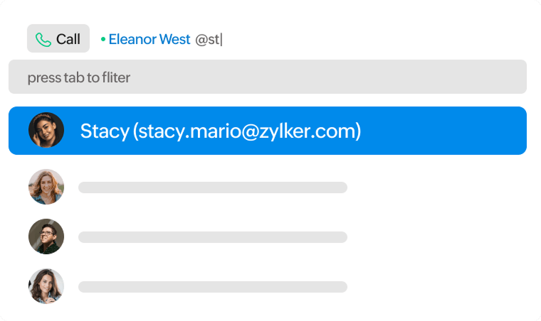 Simple commands for instant execution