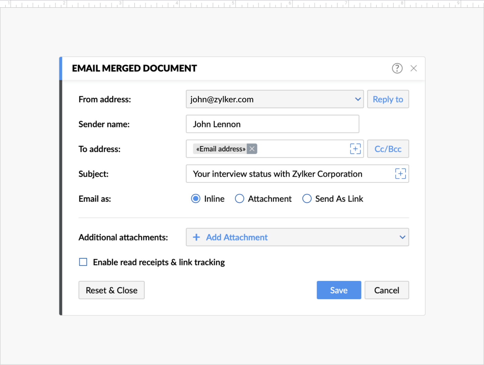 Configurez un ordre de signature et de notification personnalisé