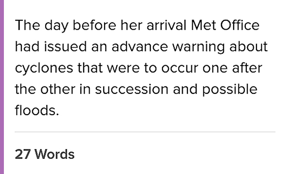 الجُمل غير المترابطة