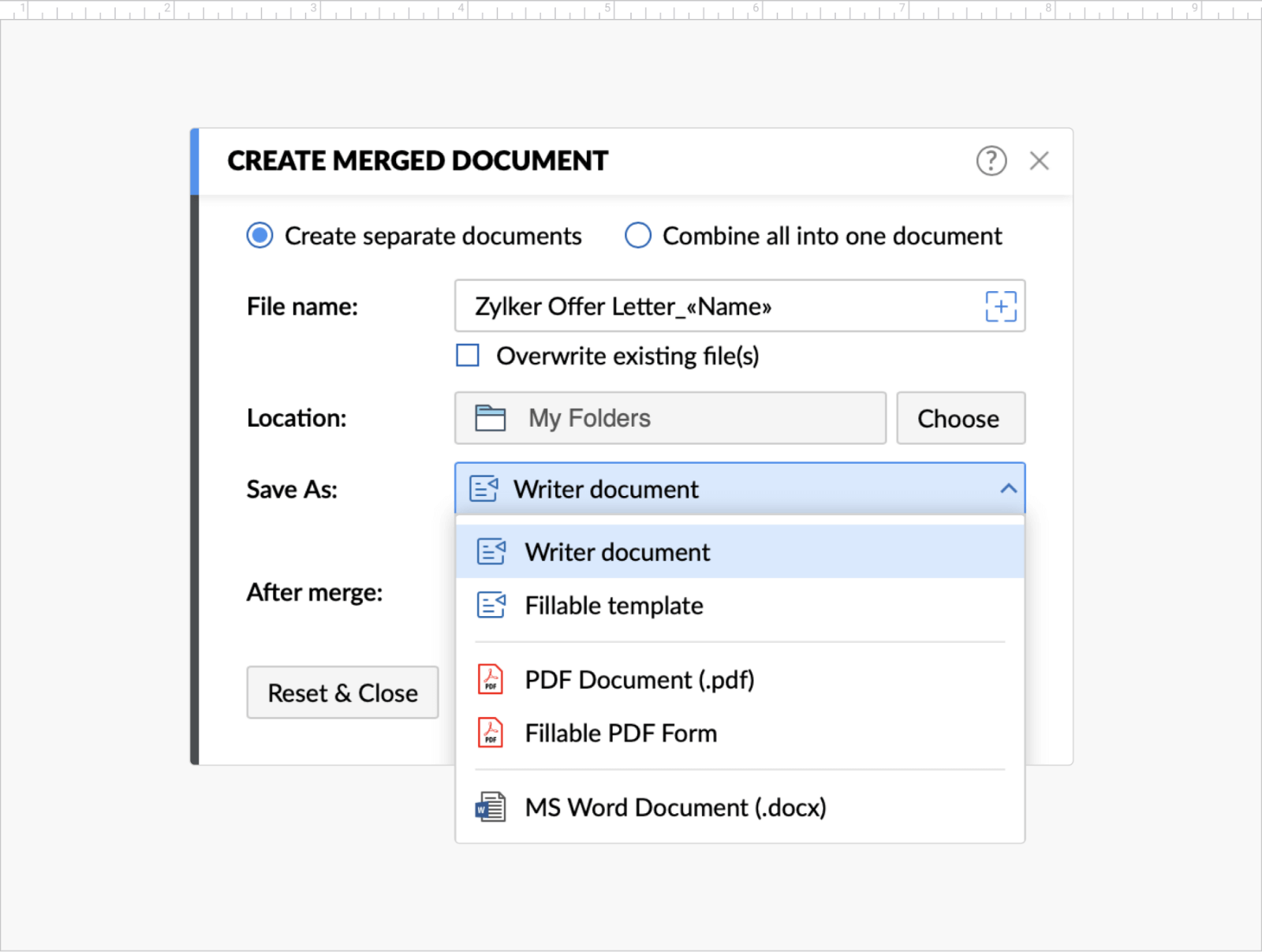 Configurez un ordre de signature et de notification personnalisé