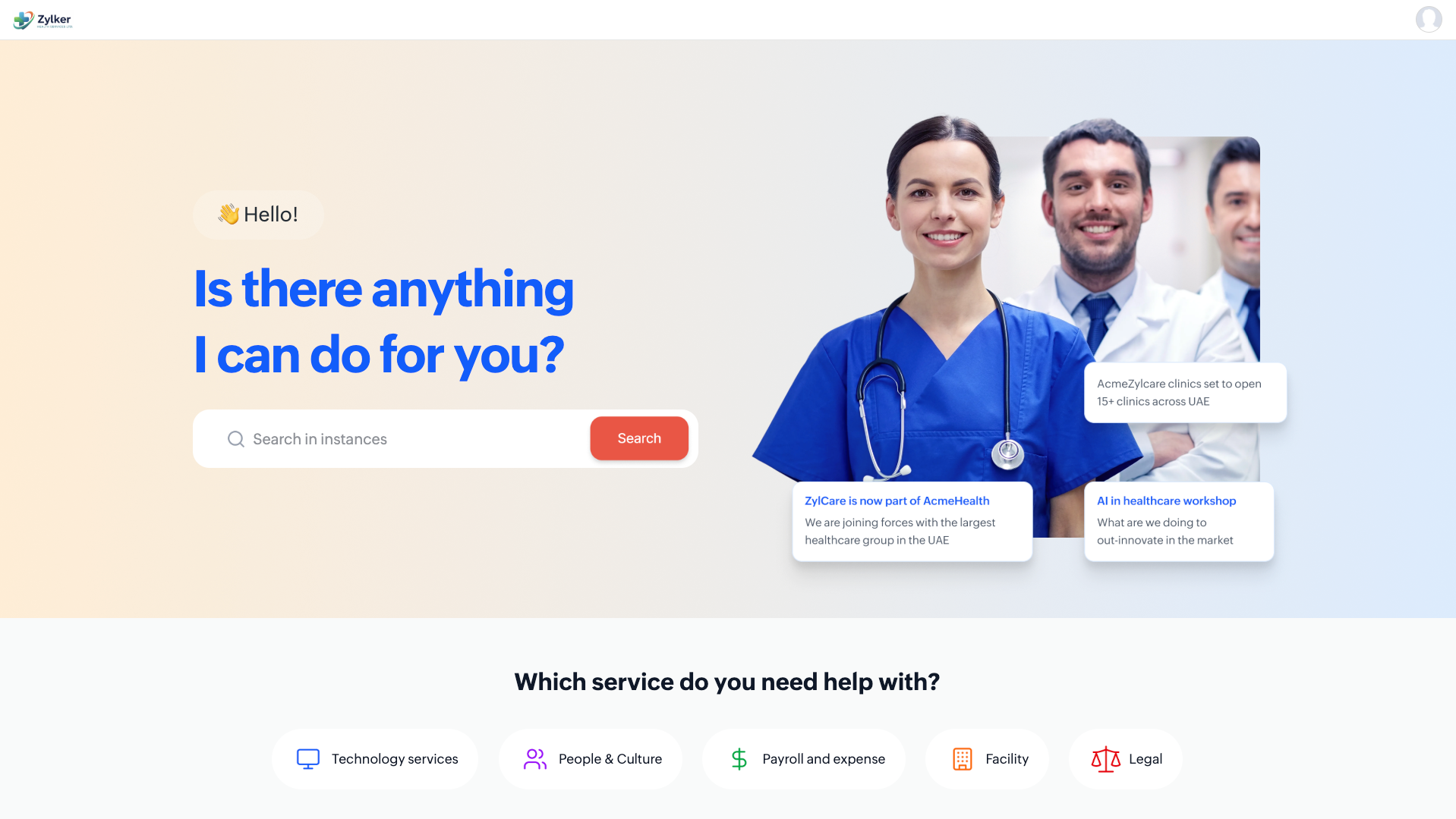 ServiceDesk Plus Service Management Preview
