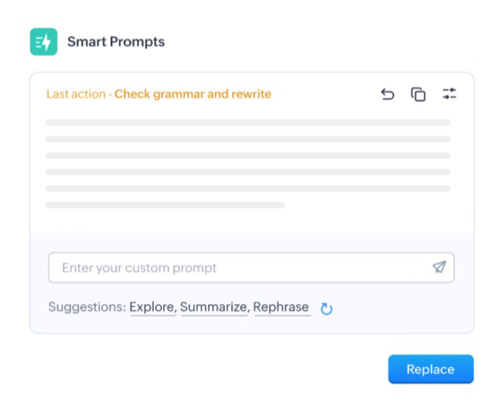 Smart Prompt
