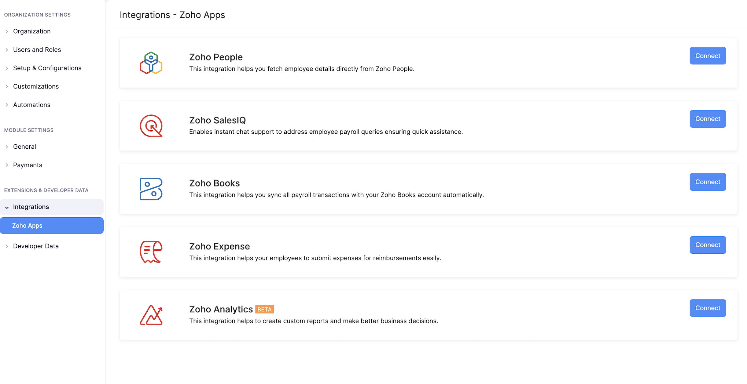 Zoho Analytics