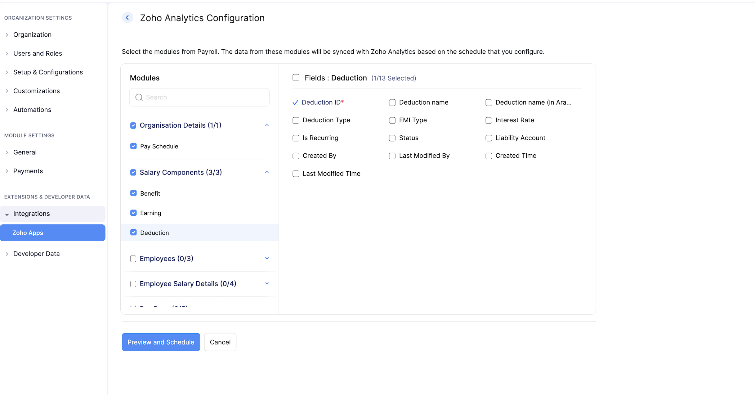 Zoho Analytics