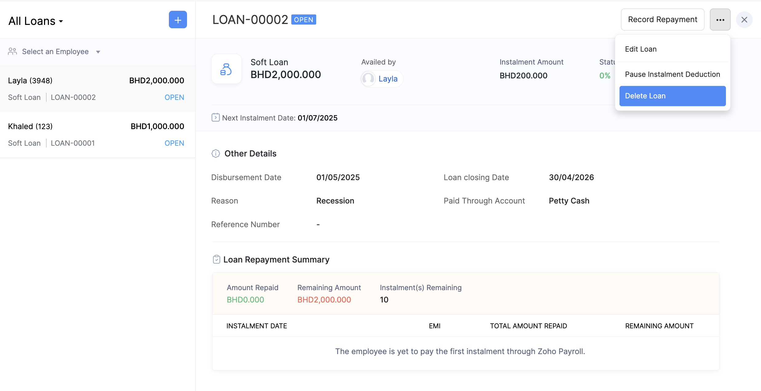 Loans