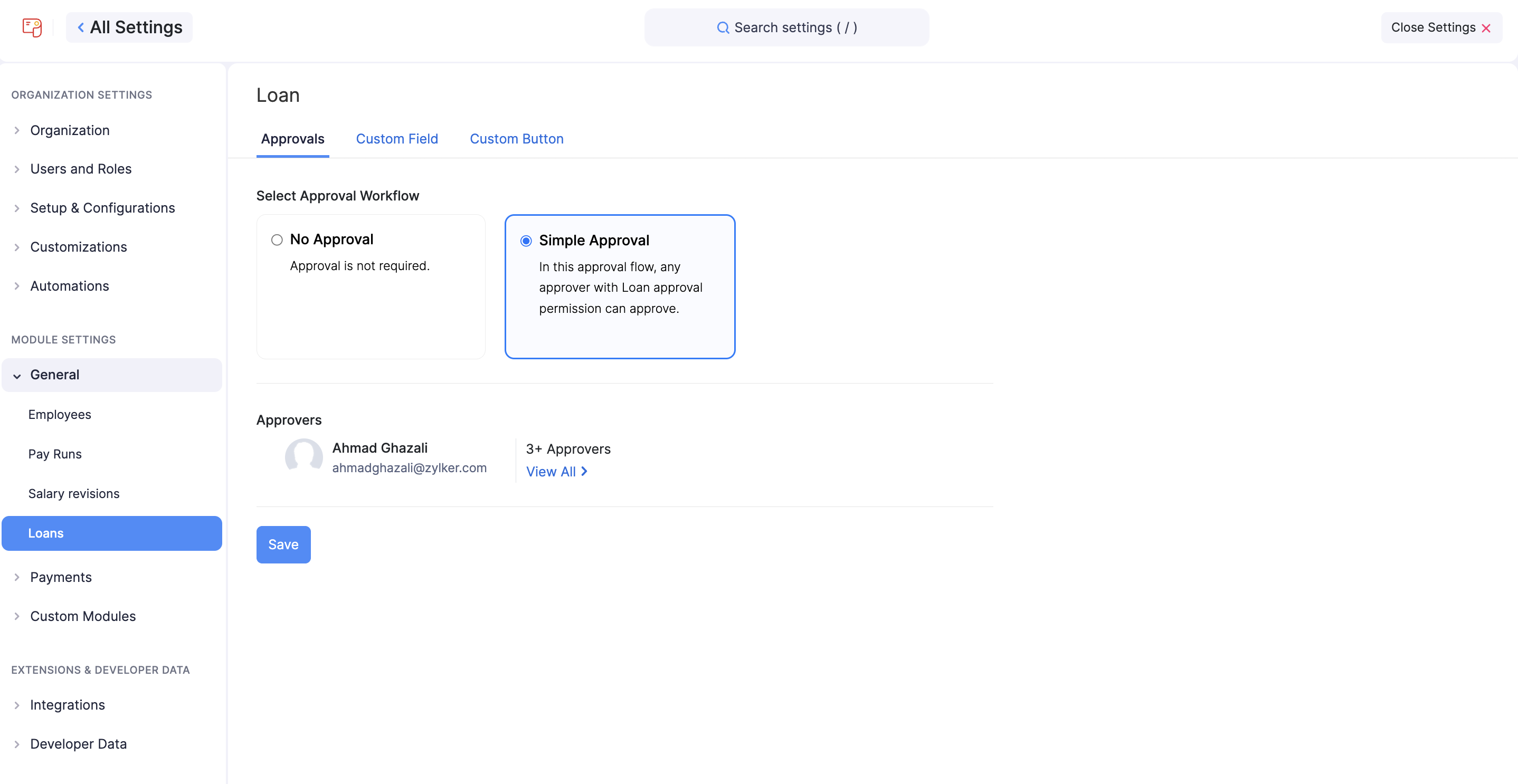 Module Settings