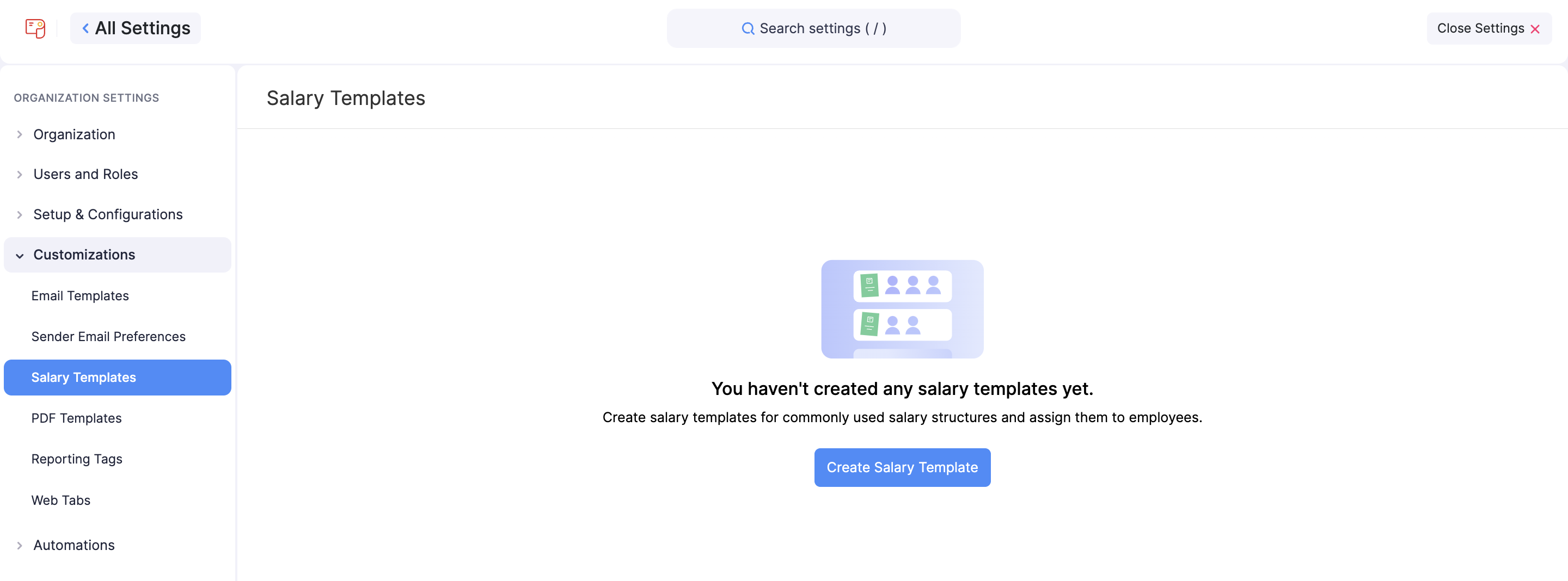 Salary Templates