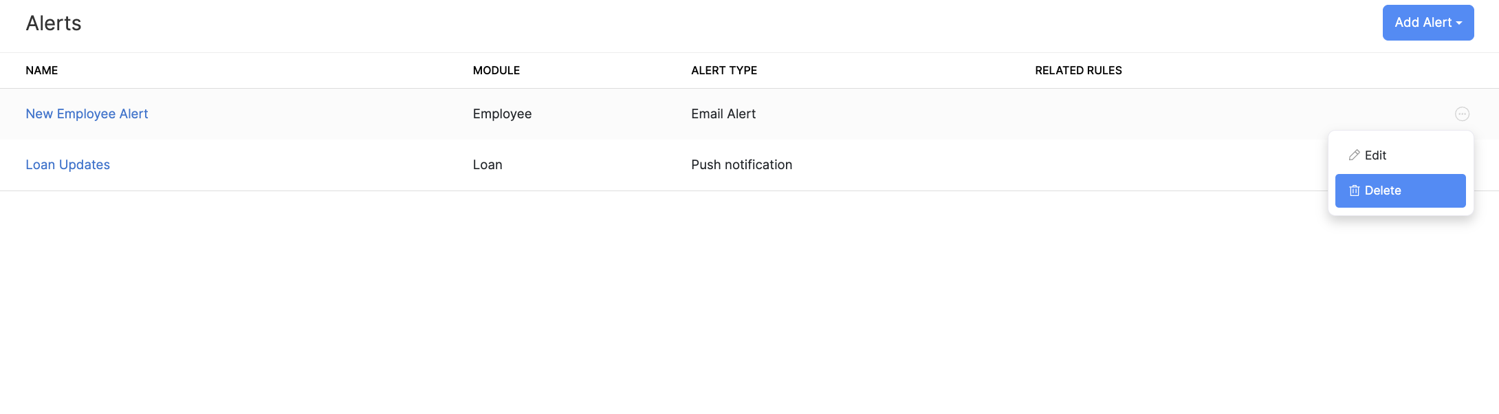 Workflow Rules