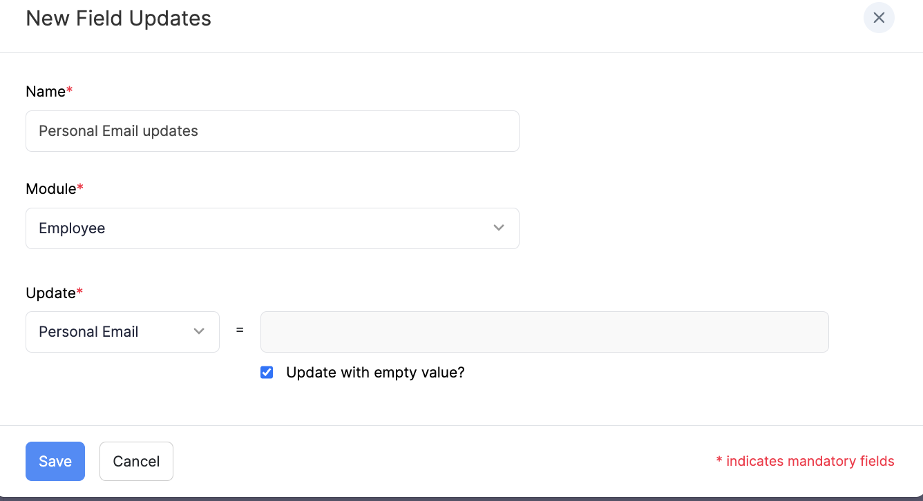 Workflow Rules