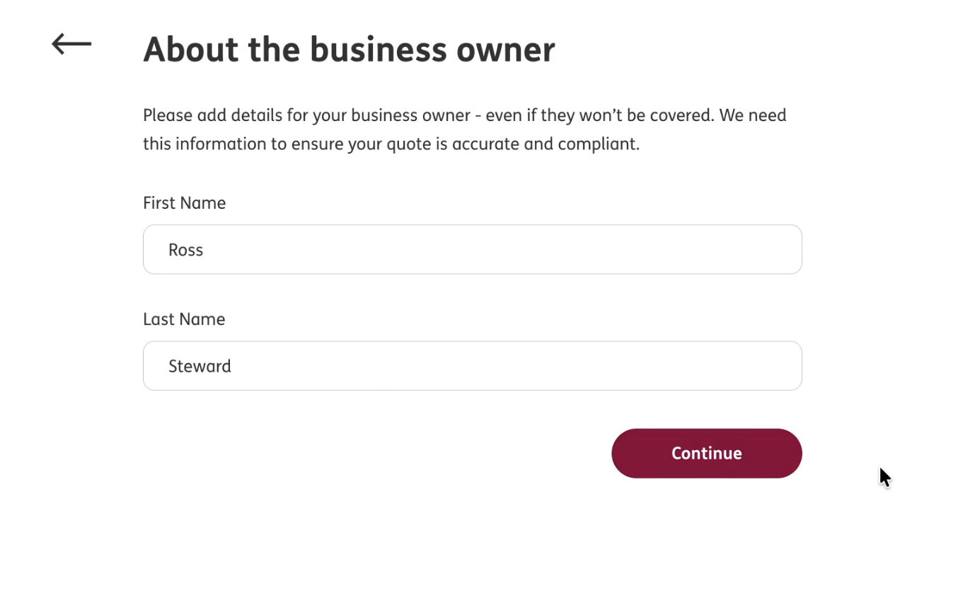 About the business owner