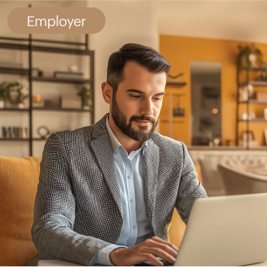 Payroll software UAE-employee screen