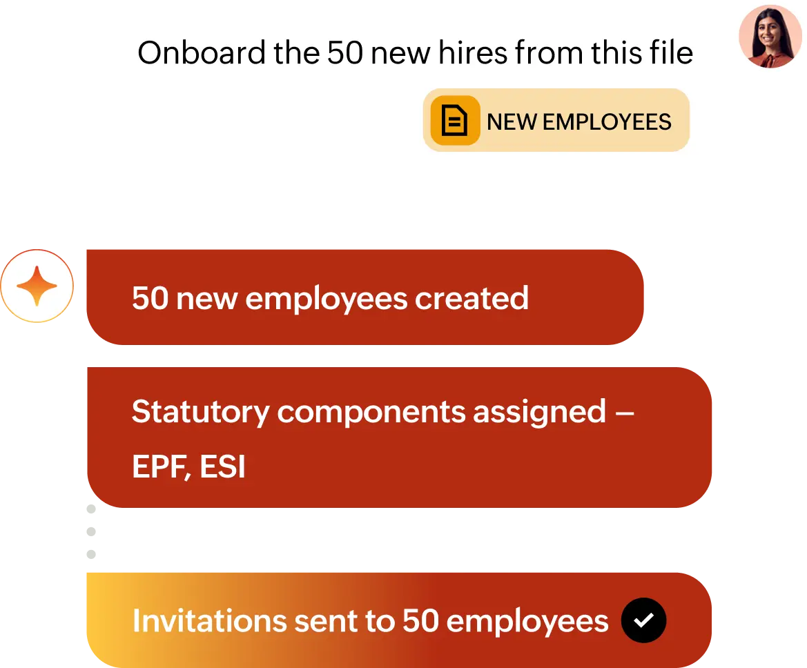 AI automation handling complex payroll tasks
