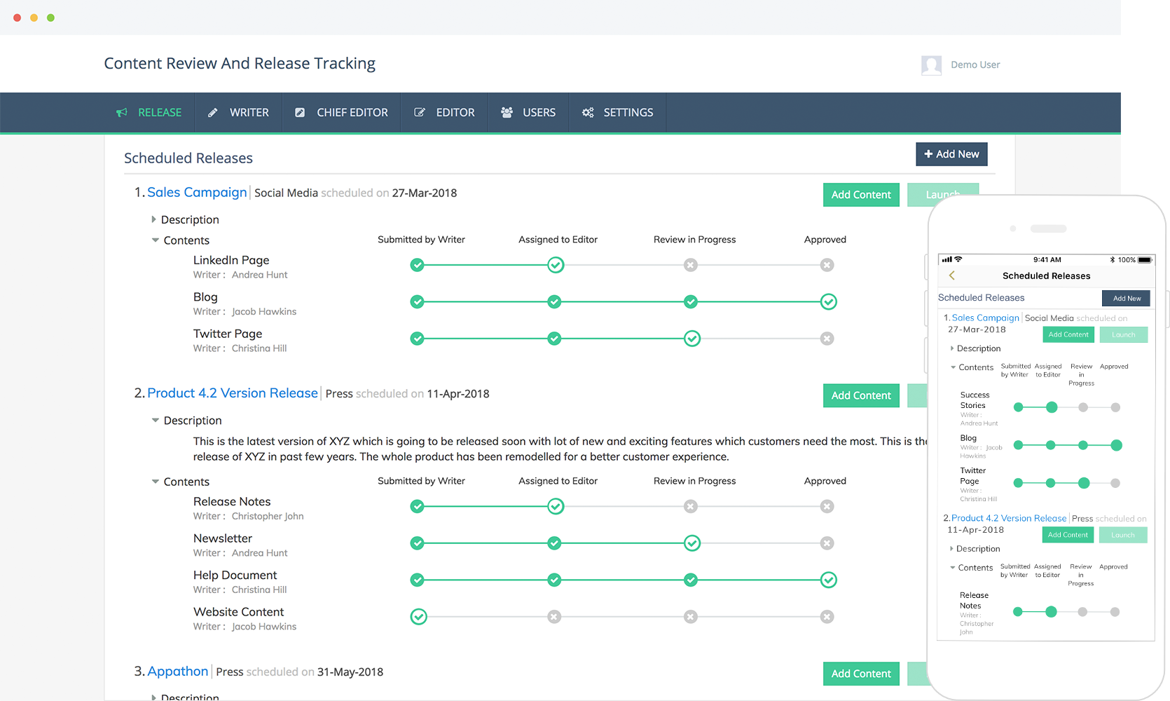 Content-review-dashboard