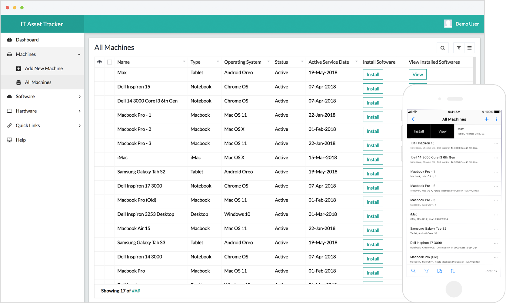 Free it asset management software customizable it asset tracking app
