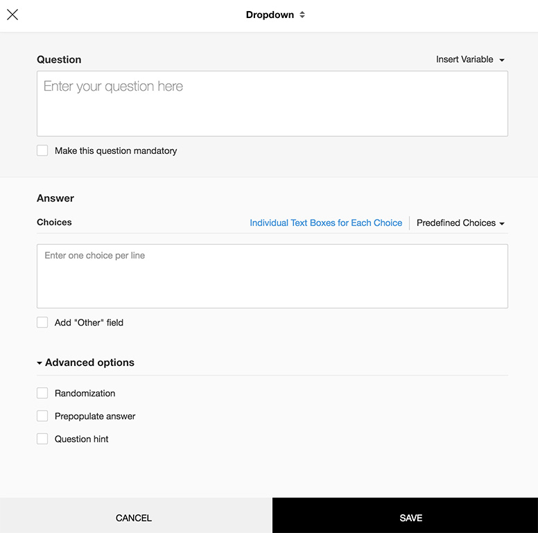 How To Add And Edit Dropdown Questions On Zoho Survey 