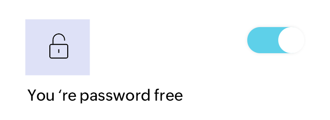 Accedi senza password