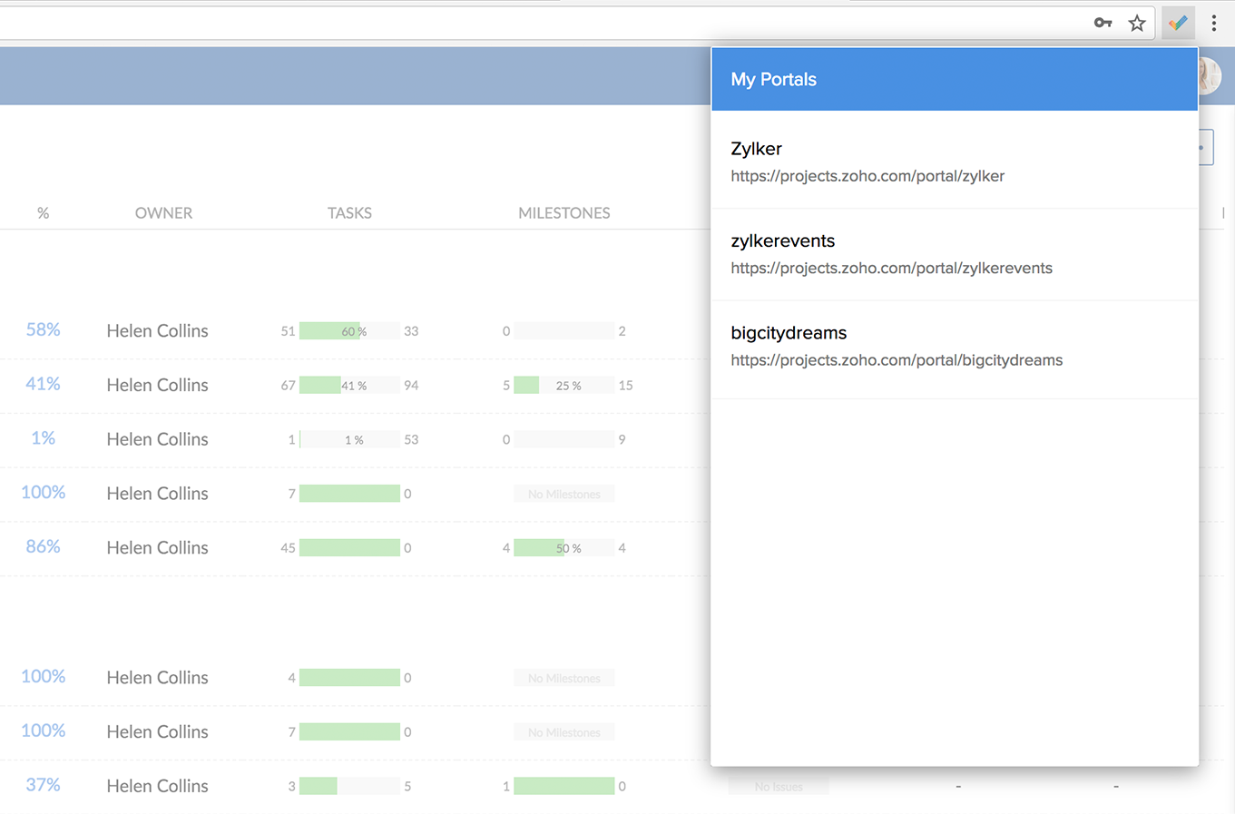 Gantt Chart Plugin Chrome