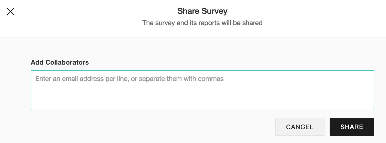 Share survey
