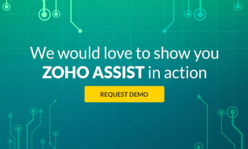 Free Training An overview on Zoho Assist Save you seat now 