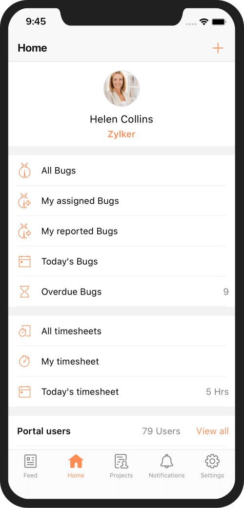 Bug Tracking App Mobile Issue Tracking Zoho Bugtracker