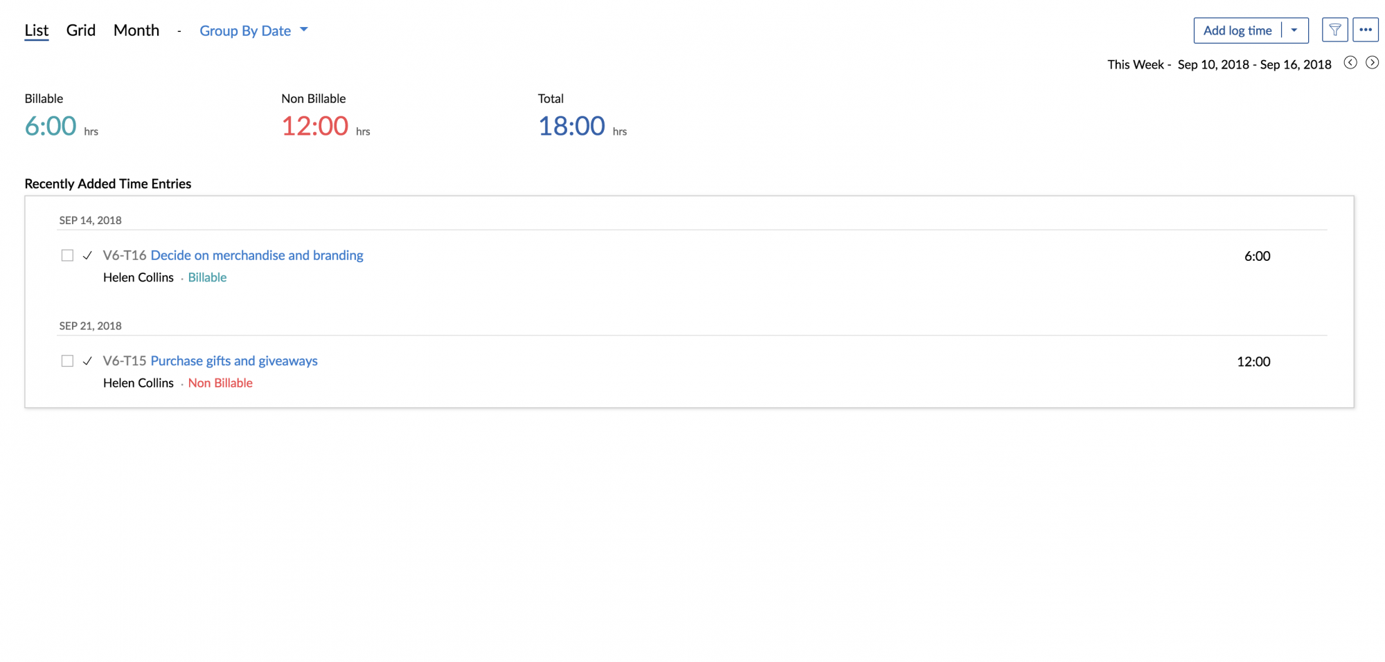 timetracking for bugs zoho bugtracker hours time sheet