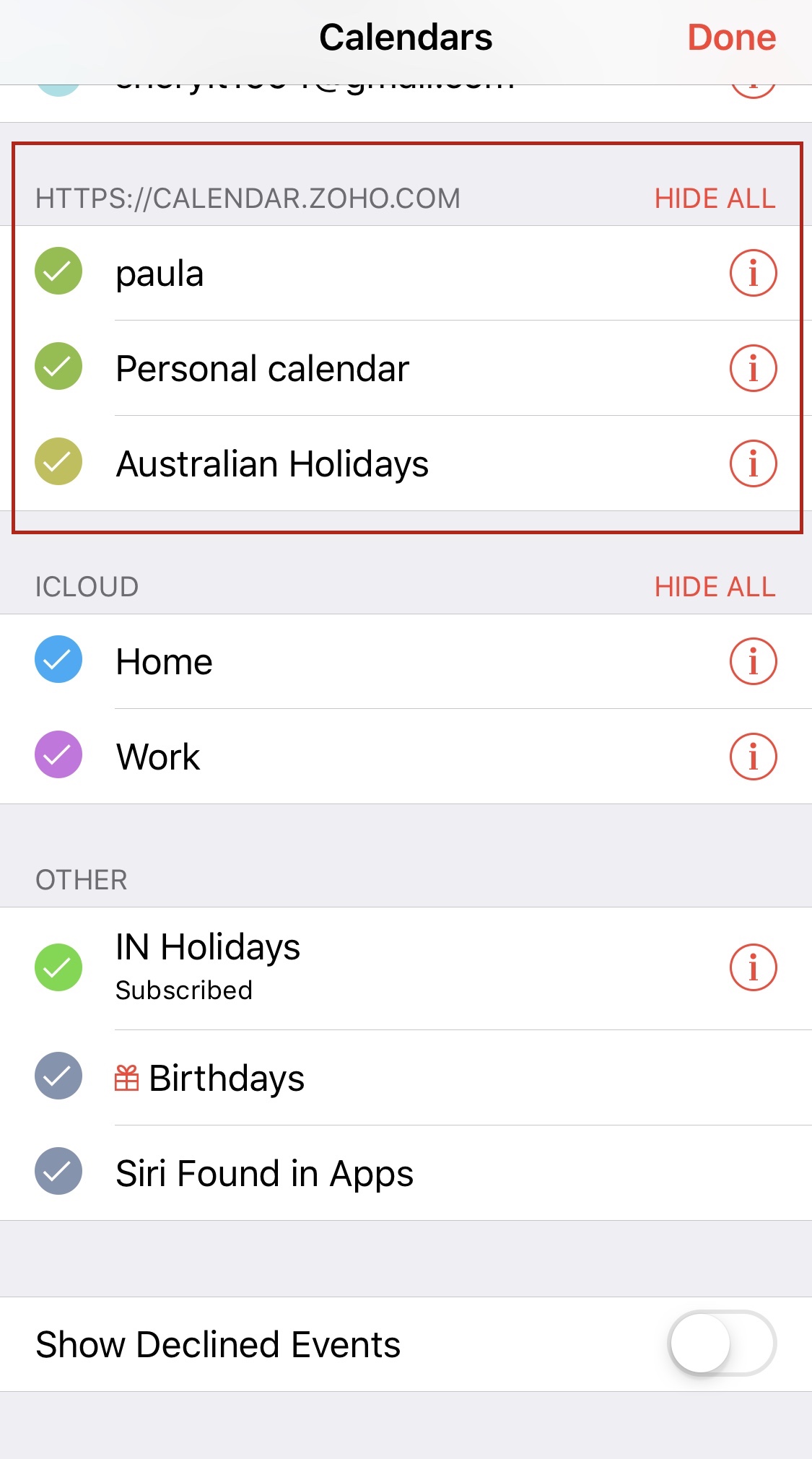 CalDAV Sync For Zoho Calendar