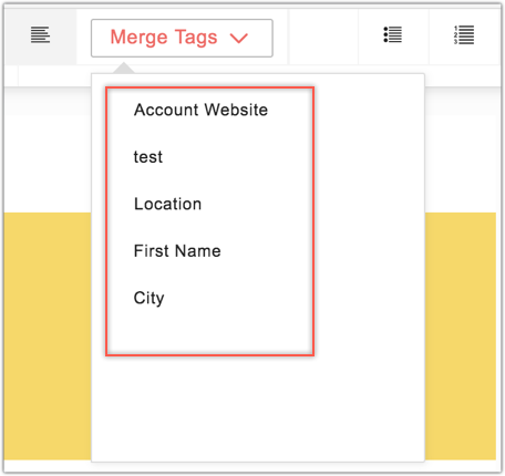 Create User Defined Merge Tags Online Help Zoho Campaigns Create User Defined Merge Tags Online Help Zoho Campaigns