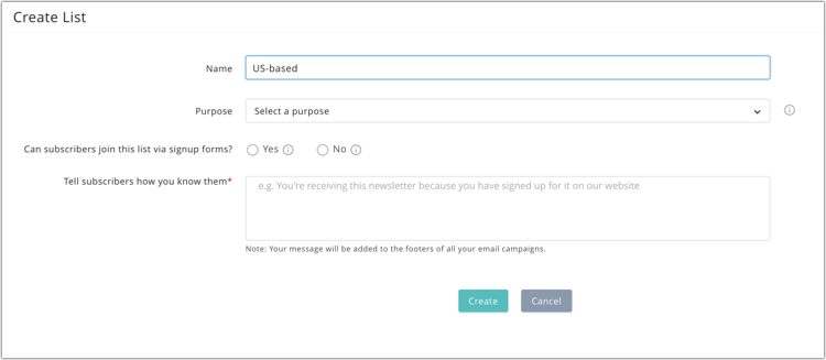 mailing list management online