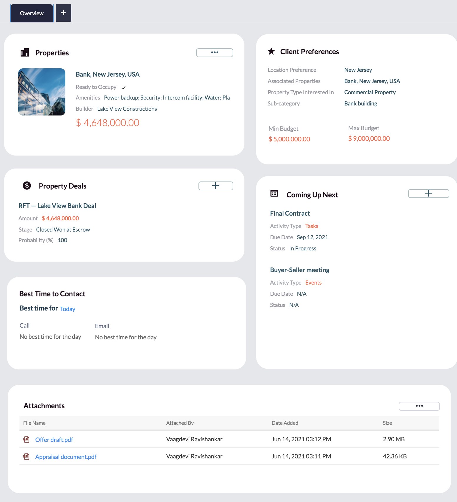 Canvas For Real Estate Use Cases Zoho CRM
