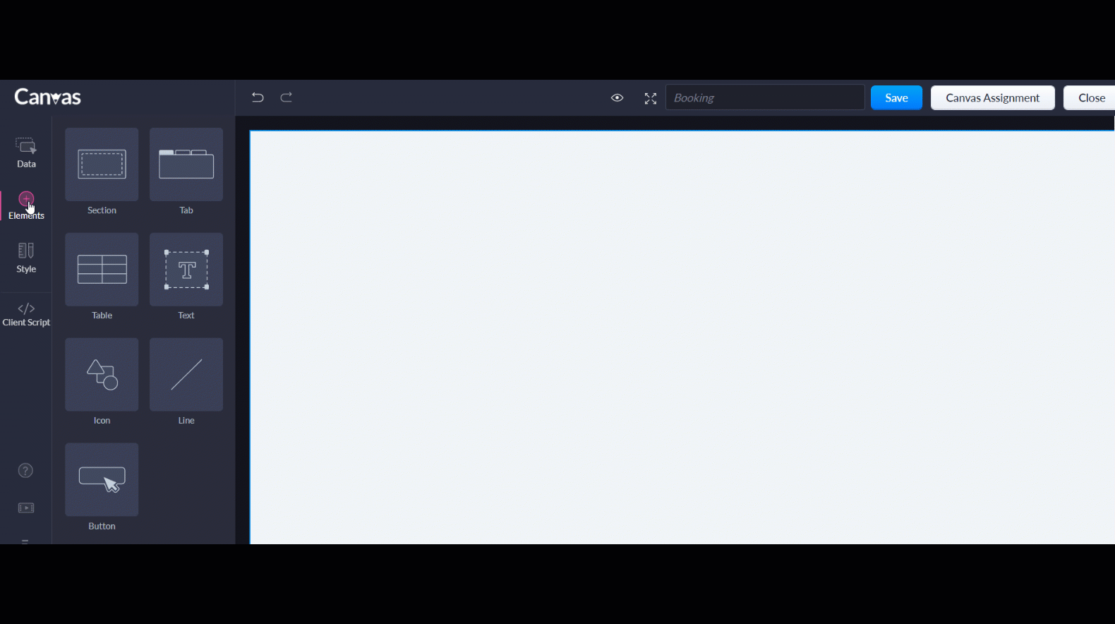 Canvas for Travel Tutorial Zoho CRM