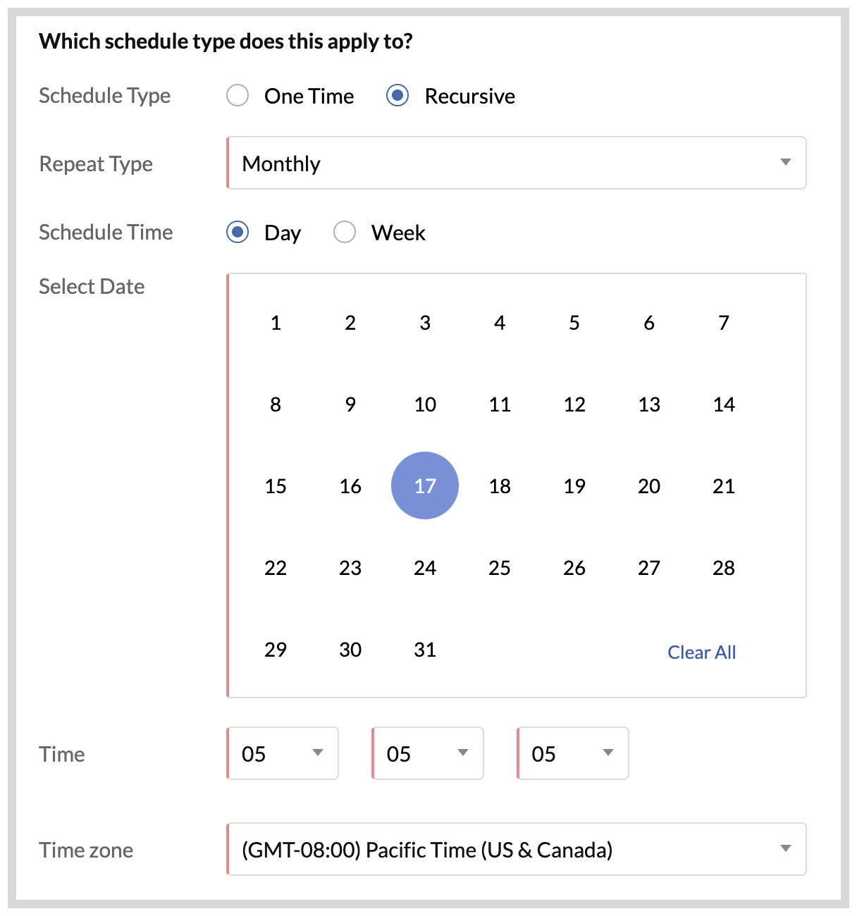 Cron Online Help Catalyst