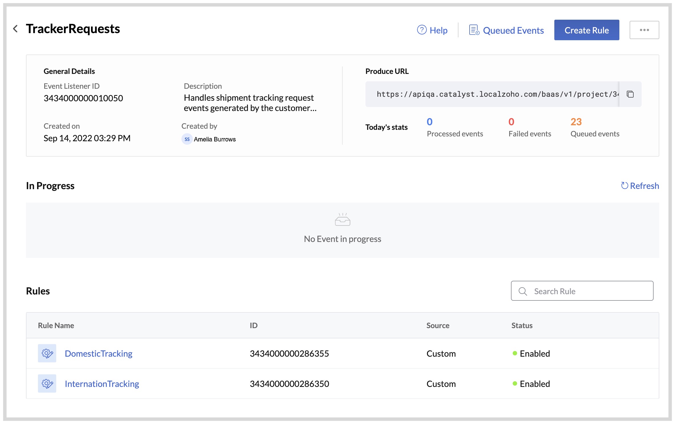 catalyst_event_listener_custom_queue_events_button_highlight