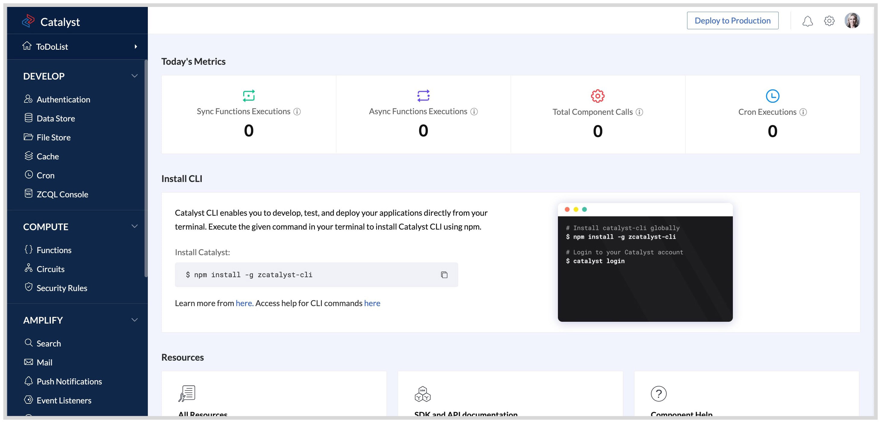 catalyst_todo_project_created