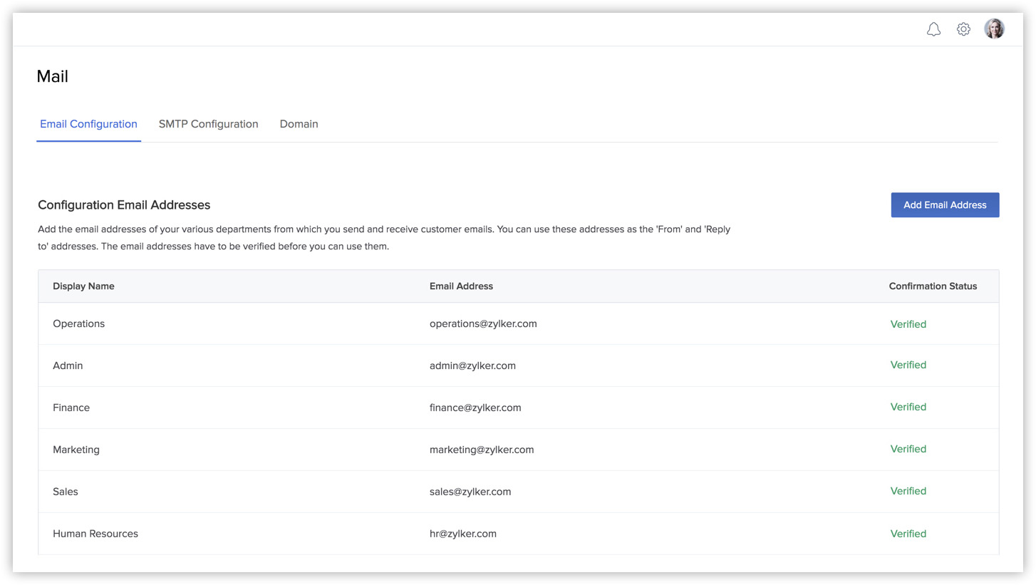 Configure Email Event Functions Tutorial Zoho Catalyst