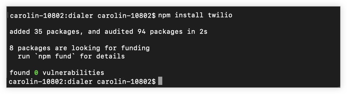 install-twilio
