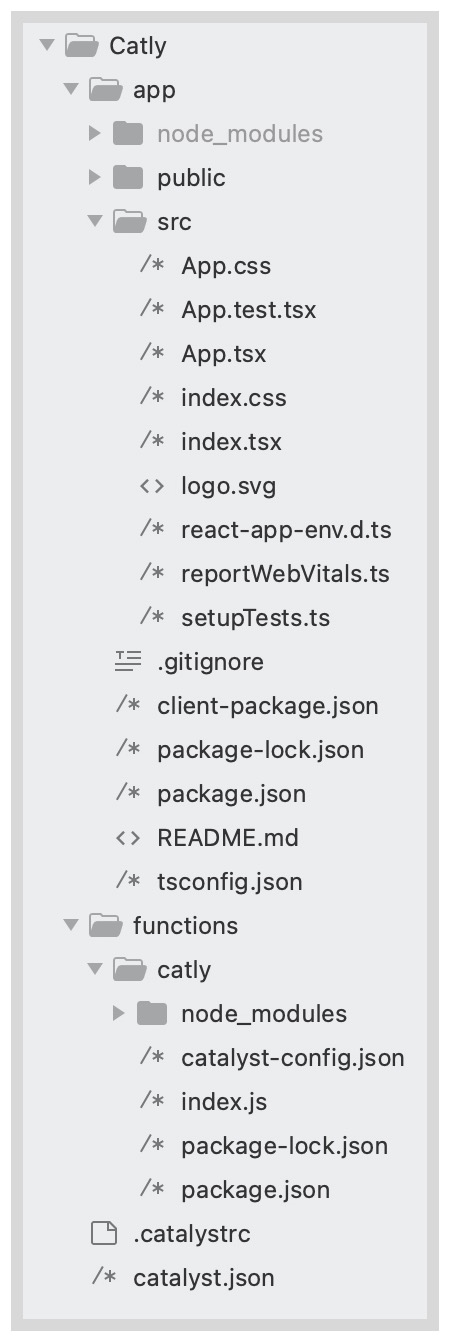 react_app_init_directory