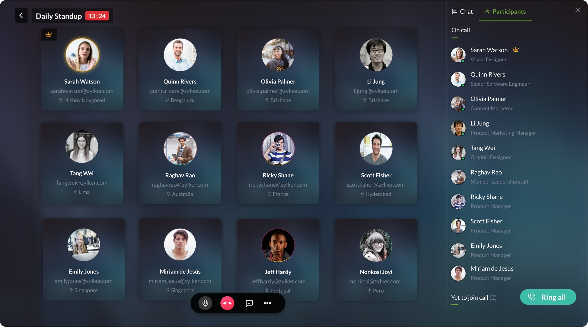How to make a Group Call on Remote Work? Cliq